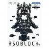 Asoblock 301K Freestyle Black ตัวต่อ อโซบล็อค ฟรีสไตล์ สีดำล้วน