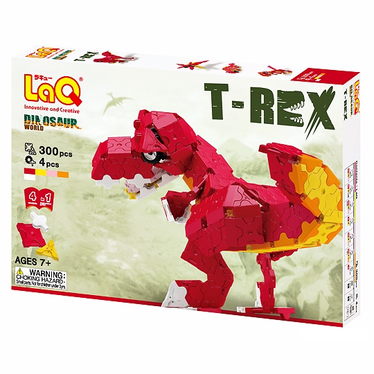 ลาคิว ชุดไดโนเสาร์ ทีเร็กซ์ LaQ Dinosaure World T-Rex กล่องสีแดง