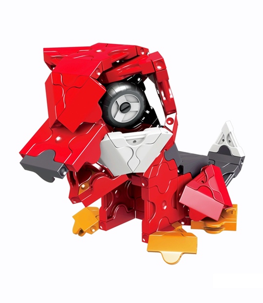 ลาคิว หุ่นยนต์ อเล็กซ์ โมเดล สุนัข LaQ model robot Alex dog ของเล่น ญี่ปุ่น ตัวต่อ