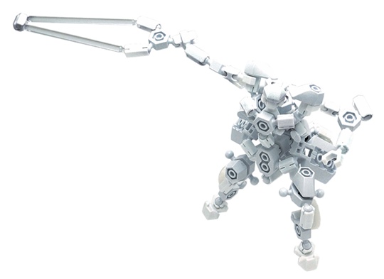 อโซบล็อค หุ่นยนต์ สีขาว Asoblock Robot 25MB พัฒนาสมองซีกขวา เสริมสร้าง IQ, EQ