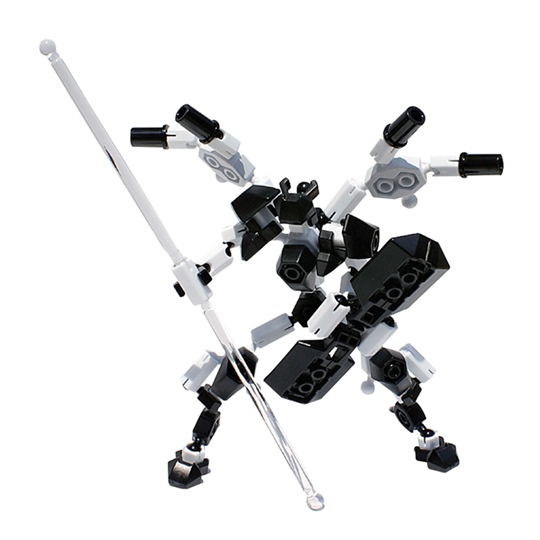 Asoblock Knight Robot 15MA อโซบล็อค ชุดหุ่นยนต์ 2 in 1 ของเล่น เสริมทักษะ จากญี่ปุ่น