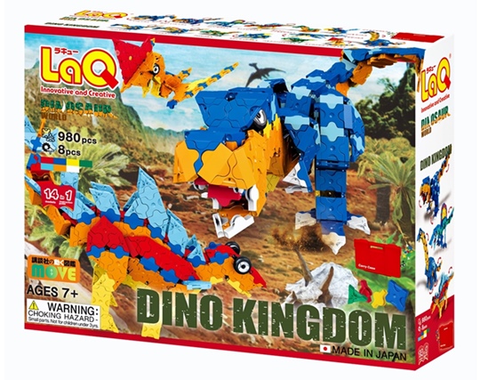 LaQ Dino Kingdom ตัวต่อลาคิว ชุดอาณาจักร ไดโนเสาร์ จากญี่ปุ่น สำหรับเด็กอายุ 7 ขวบขึ้นไป