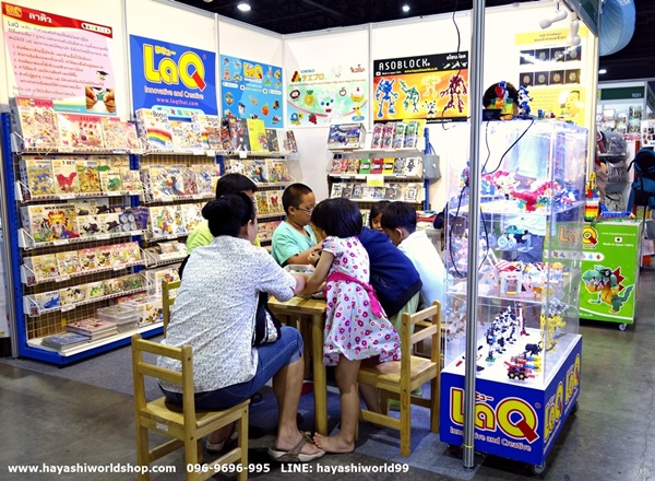 ลาคิว ฮายาชิเวิลด์ อโซบล็อค จิเอโบะ KidsCovery 2016 ของเล่น ญี่ปุ่น ตัวต่อเสริมทักษะ